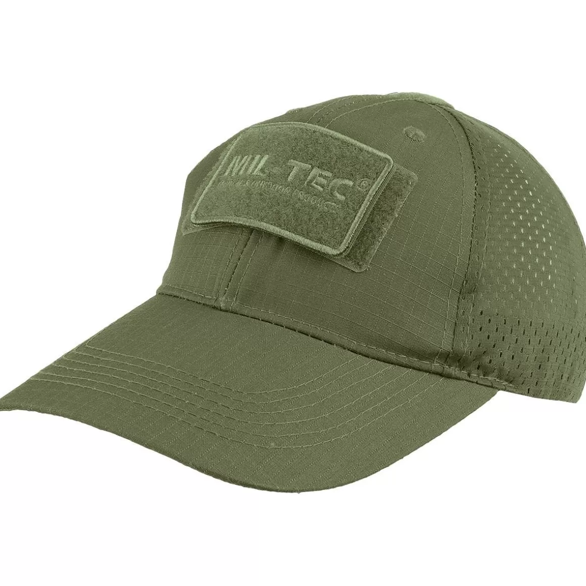 First Tactical Headwear>Mil-Tec Net Baseball Cap Olive