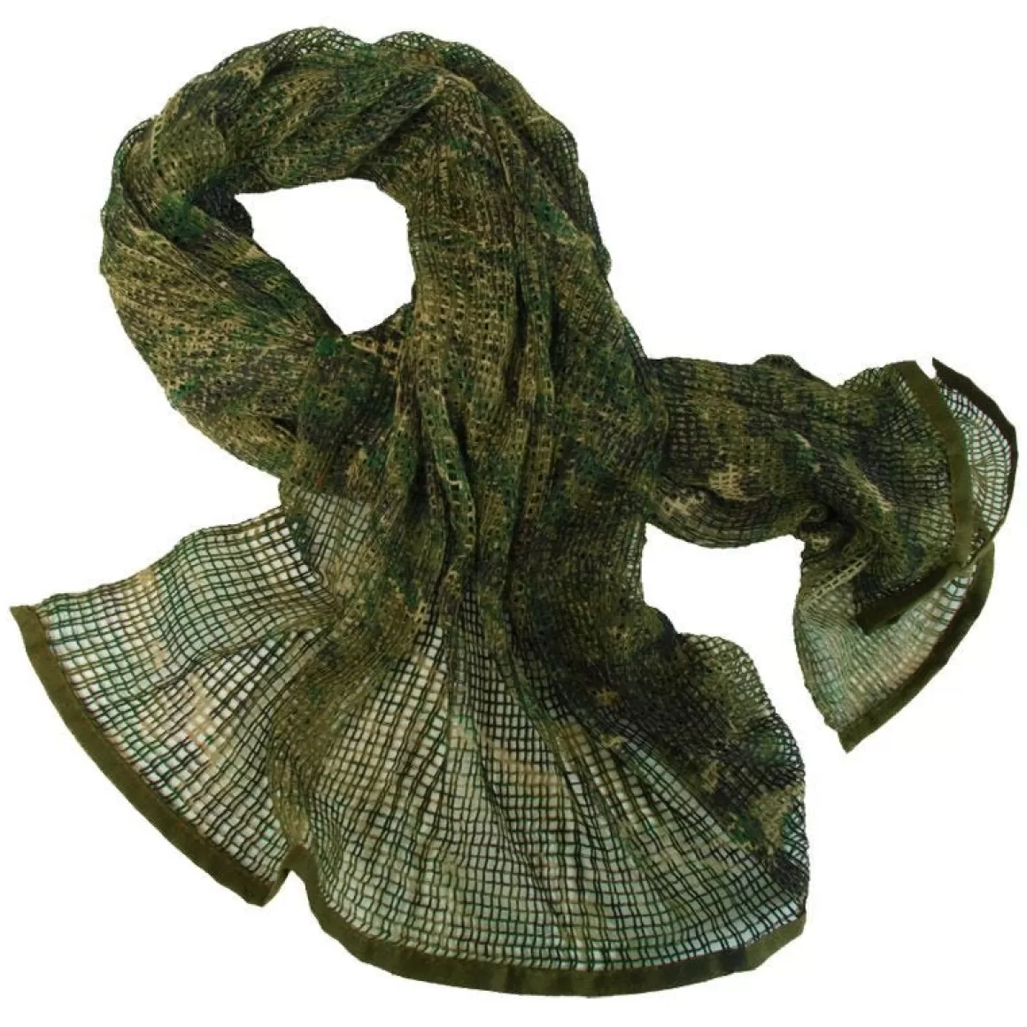 Mil-Tec Scarves> Net Scarf Digital Woodland