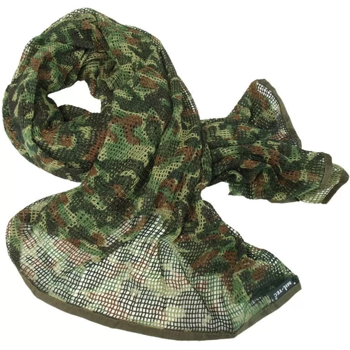 Highlander Scarves>Mil-Tec Net Scarf Flecktarn