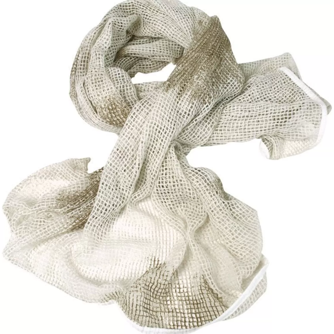 Brandit Scarves>Mil-Tec Net Scarf White