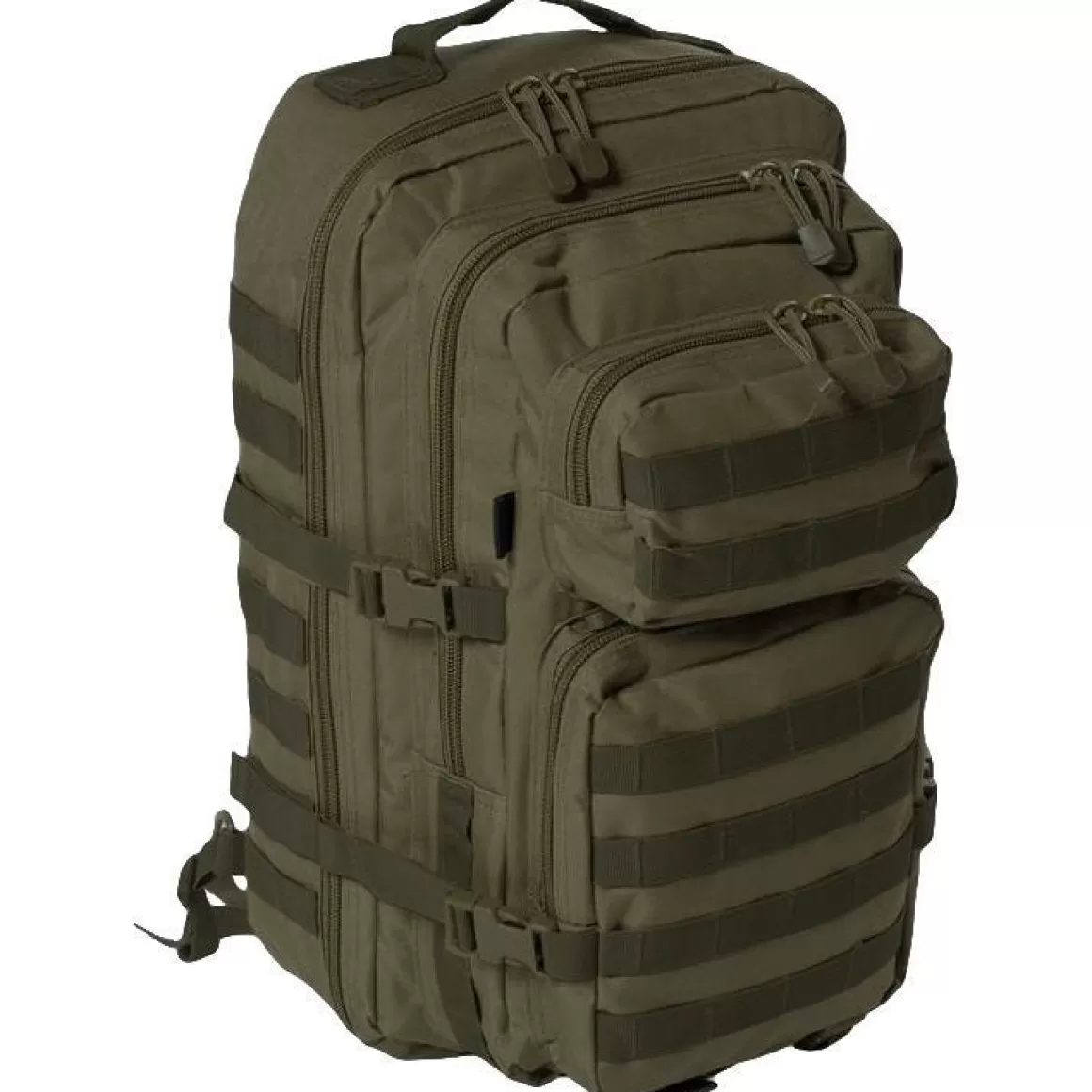 Mil-Tec Backpacks & Rucksacks> One Strap Large Assault Pack Olive