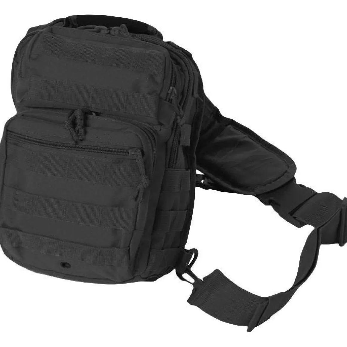 Mil-Tec Backpacks & Rucksacks> One Strap Small Assault Pack Black