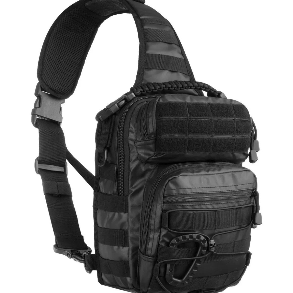 Mil-Tec Backpacks & Rucksacks> One Strap Small Assault Pack Tactical Black