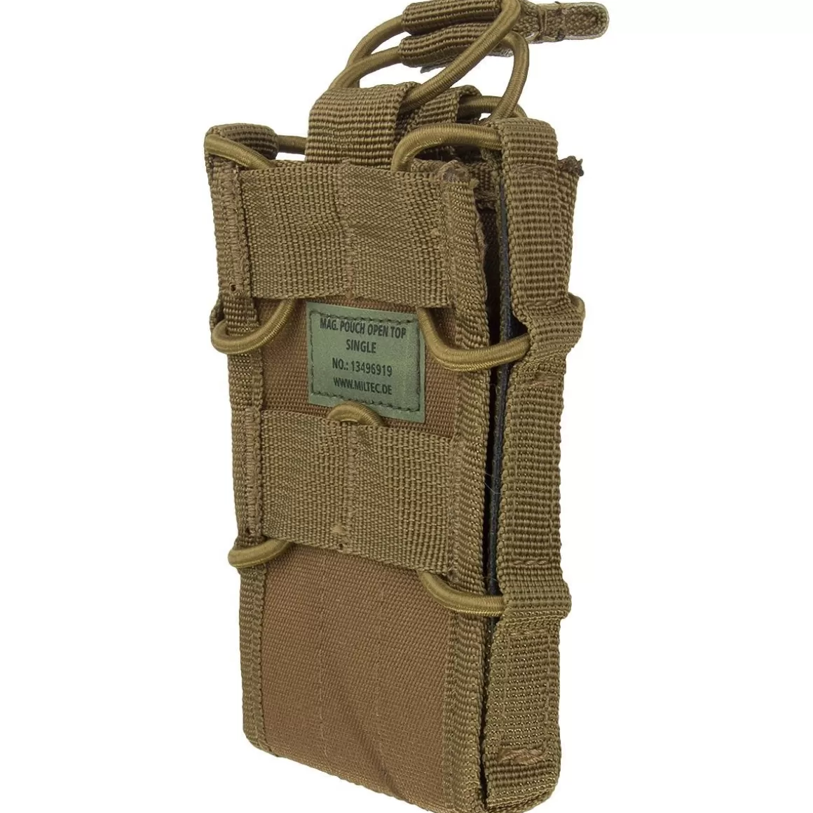 Mil-Tec Magazine Pouches> Open Top Single Mag Pouch Dark Coyote