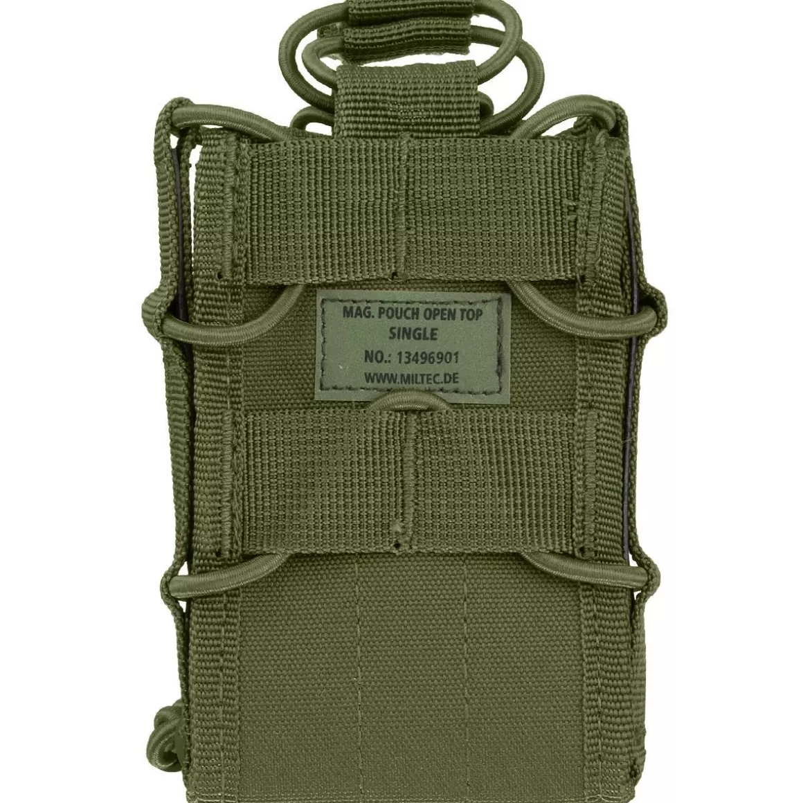 Mil-Tec Magazine Pouches> Open Top Single Mag Pouch Olive