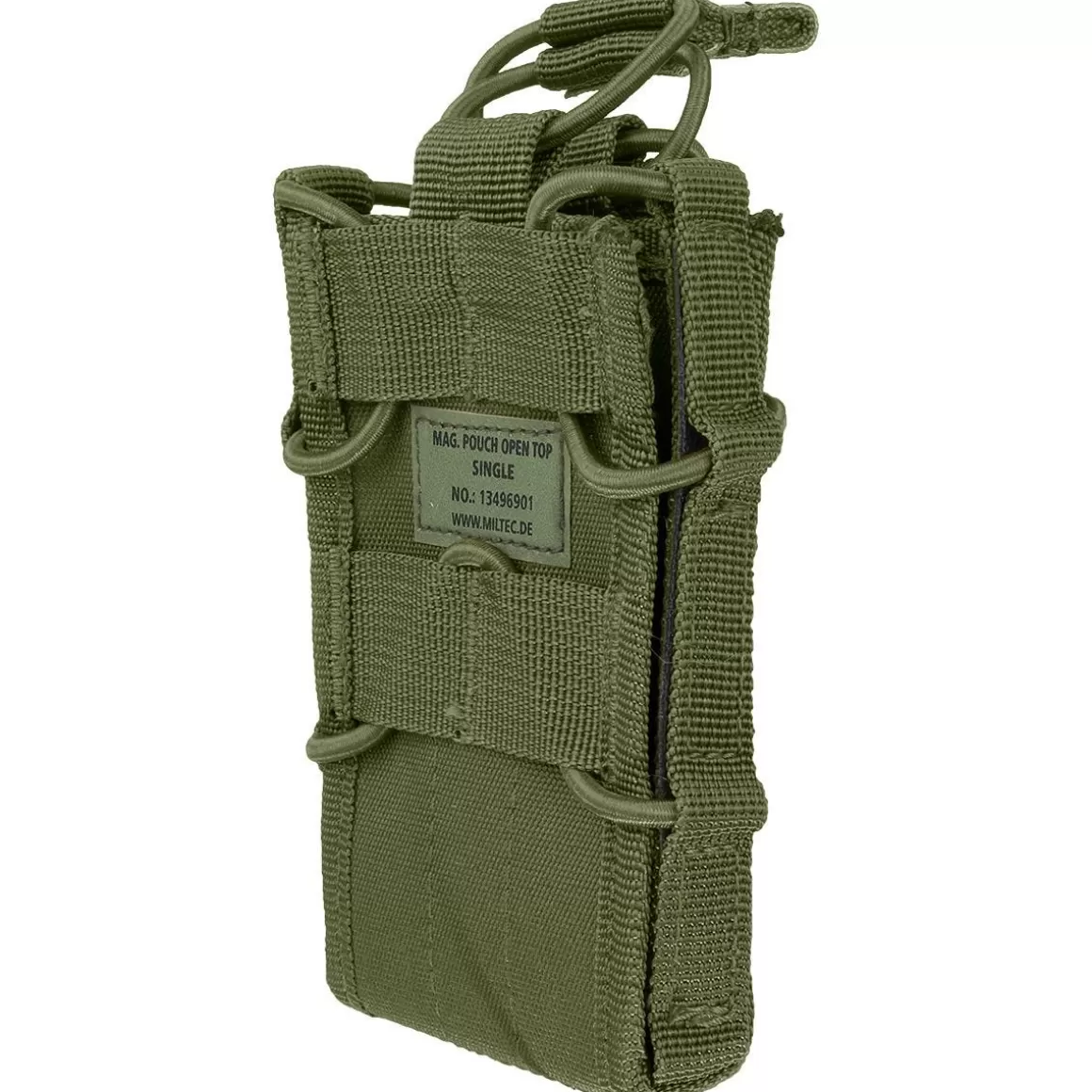 Mil-Tec Magazine Pouches> Open Top Single Mag Pouch Olive