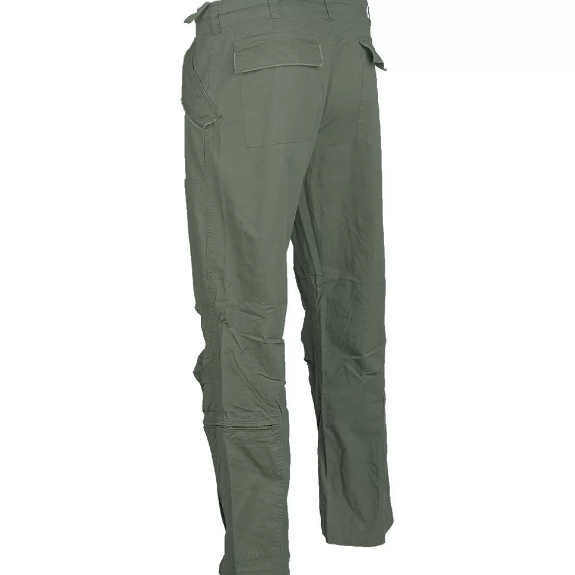 Mil-Tec Trousers> Pilot Trousers Poplin Cotton Prewashed Olive