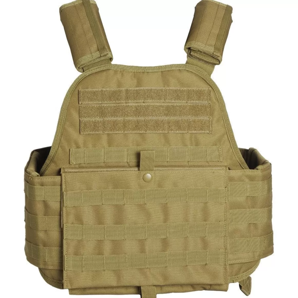 Mil-Tec Vests> Plate Carrier Vest Coyote