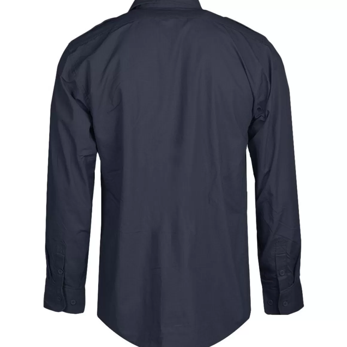 Helikon Shirts>Mil-Tec Ripstop Shirt Long Sleeve Navy Blue