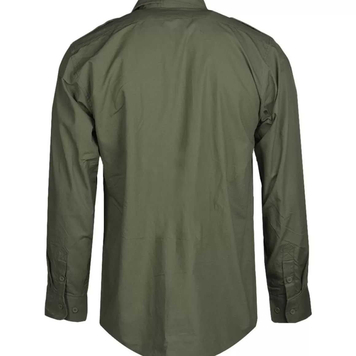 Helikon Shirts>Mil-Tec Ripstop Shirt Long Sleeve Olive