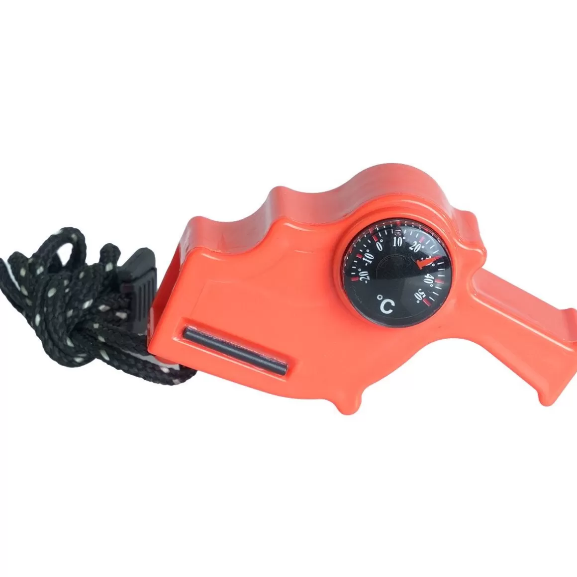 Mil-Tec Emergency & Survival> Safety Whistle 4In1 Orange