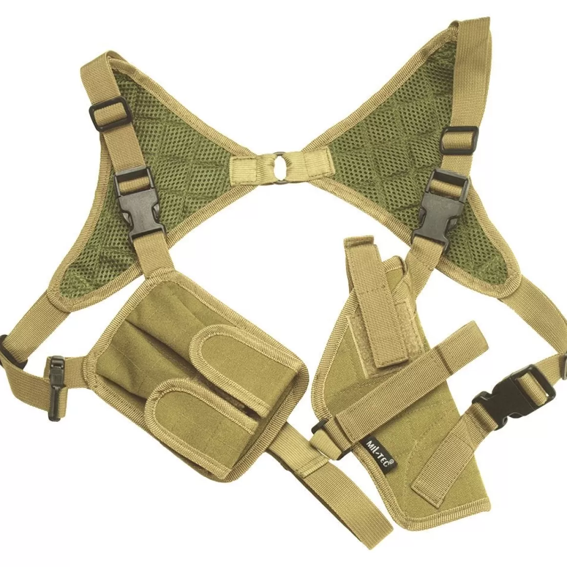 Mil-Tec Holsters> Shoulder Holster Cordura Coyote