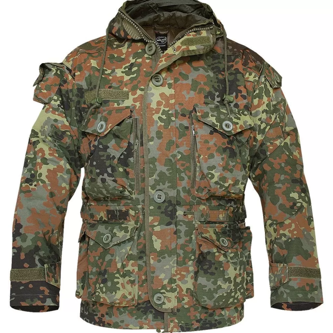 Mil-Tec Jackets & Coats> Smock Lightweight Flecktarn