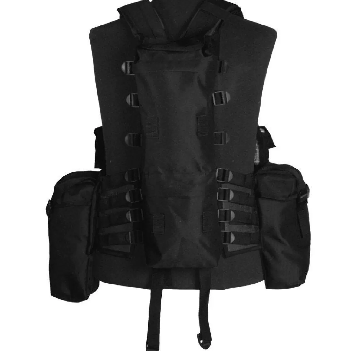 Mil-Tec Vests> South African Assault Vest Black