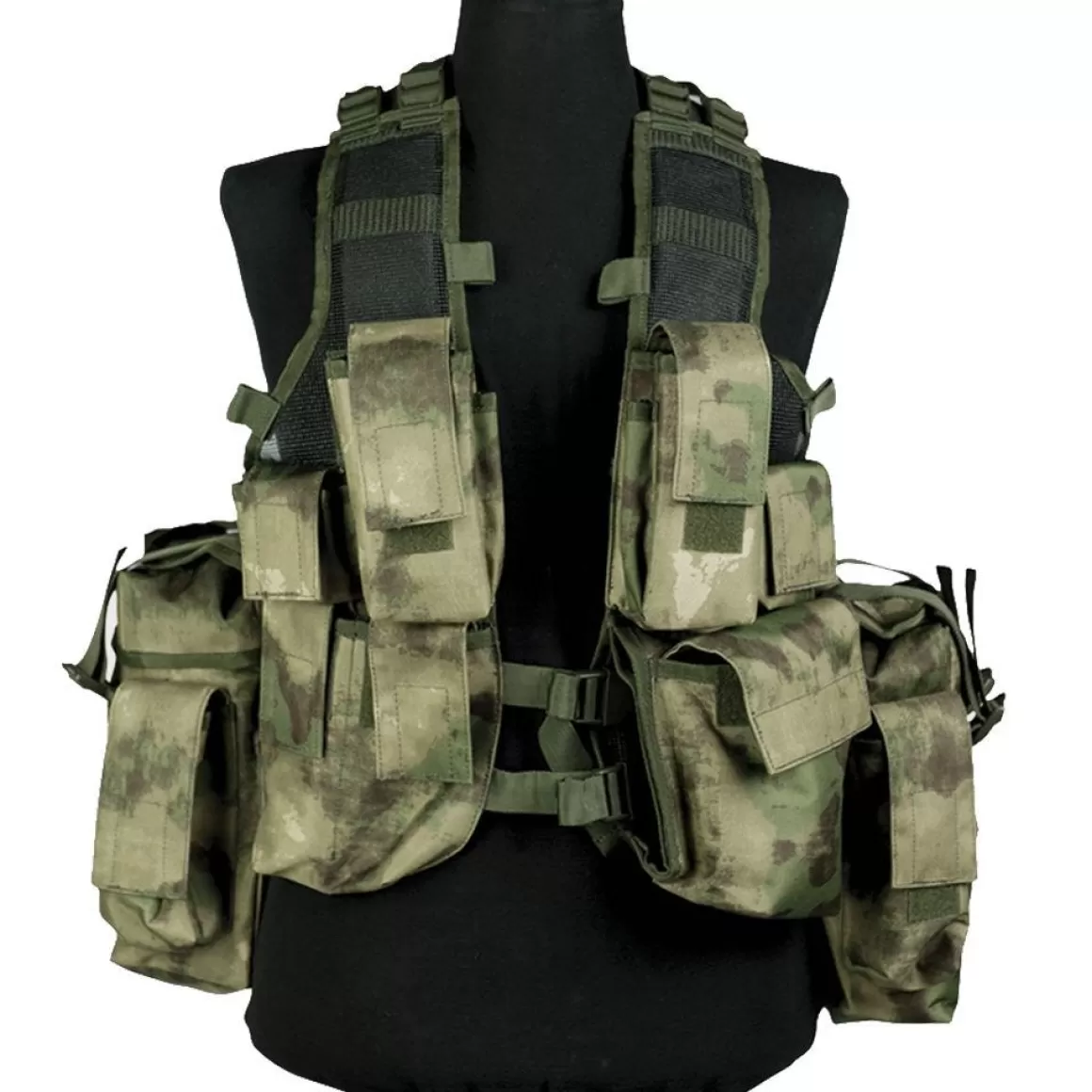 Mil-Tec Vests> South African Assault Vest Mil-Tacs Fg