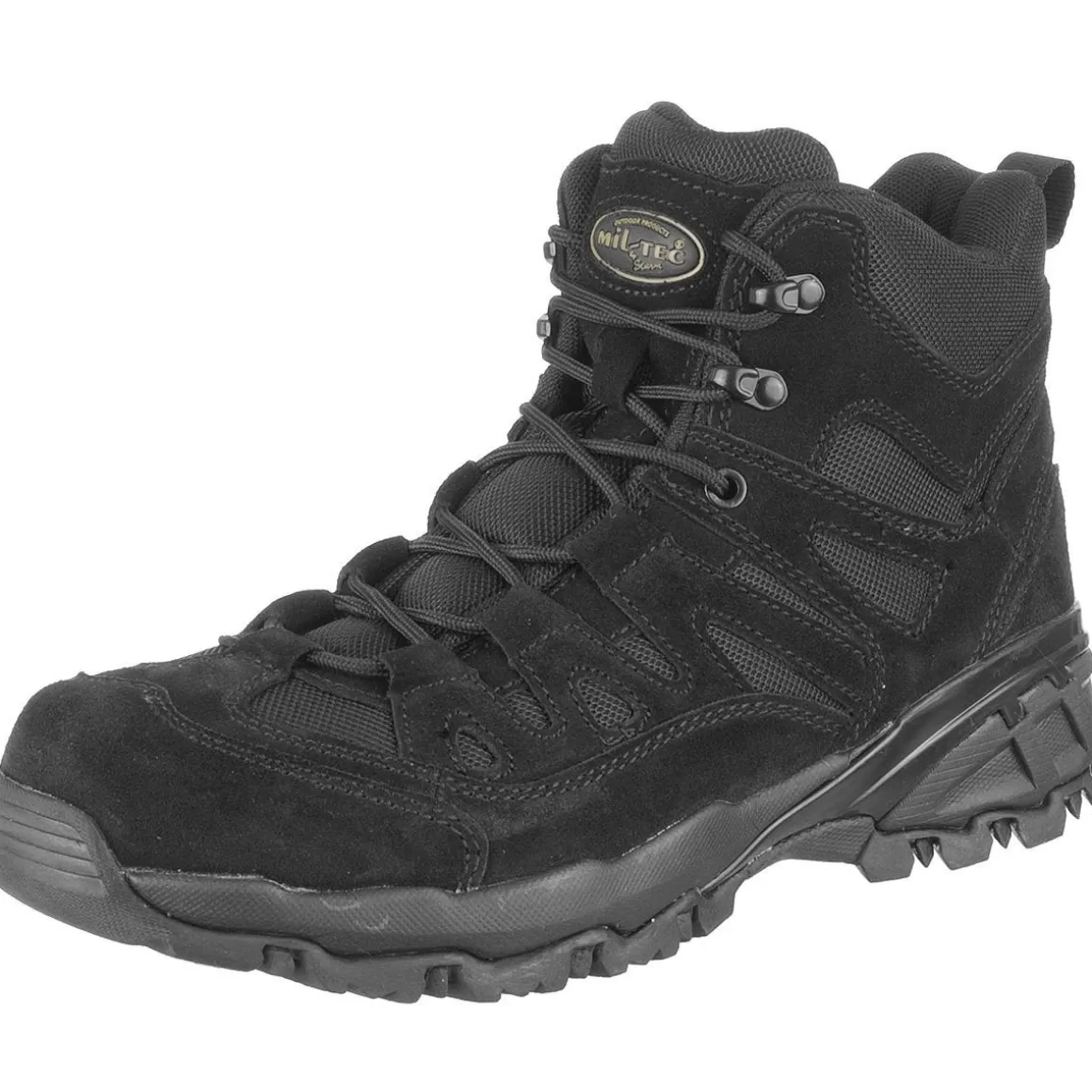 Highlander Boots>Mil-Tec Squad Boots Black