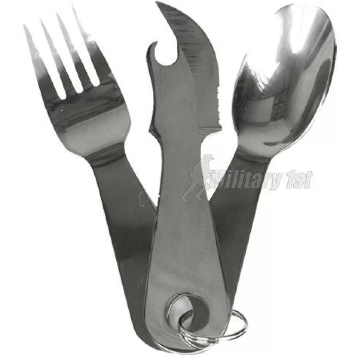 Mil-Tec Cooking & Eating> Stainless Steel Cutlery Set With Pouch