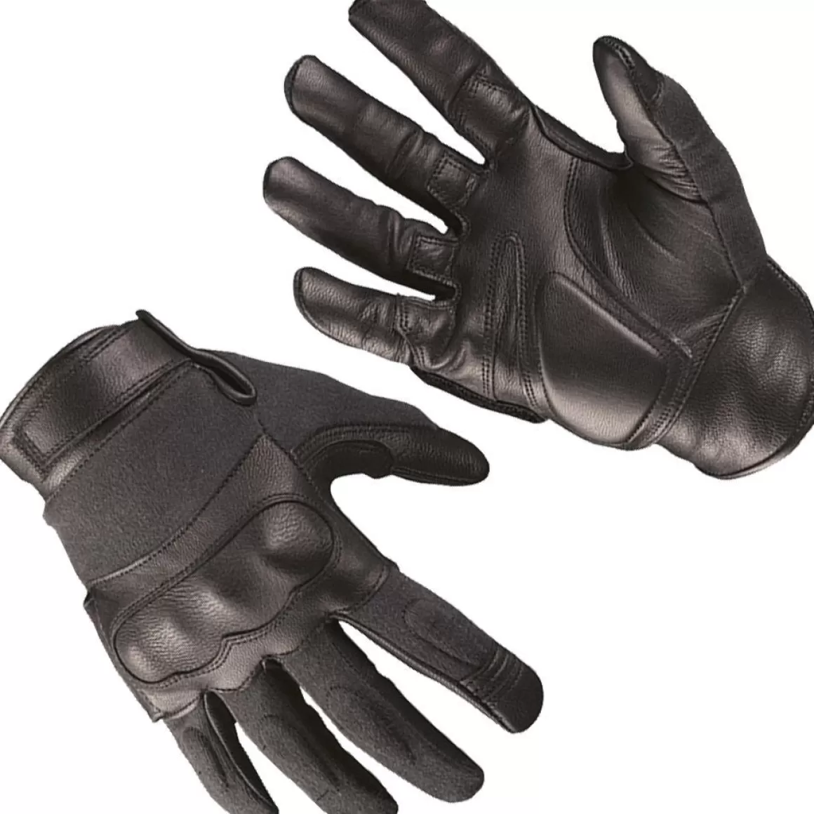 Mil-Tec Gloves> Tactical Gloves Leather / Kevlar Black