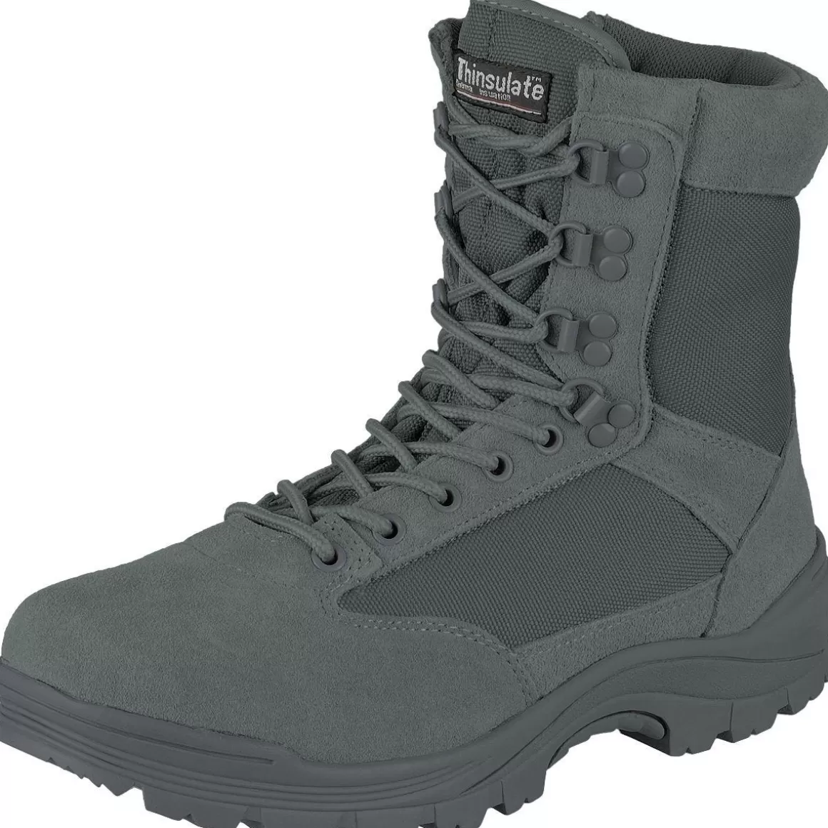 Mil-Tec Boots> Tactical Side Zip Boots Urban Grey