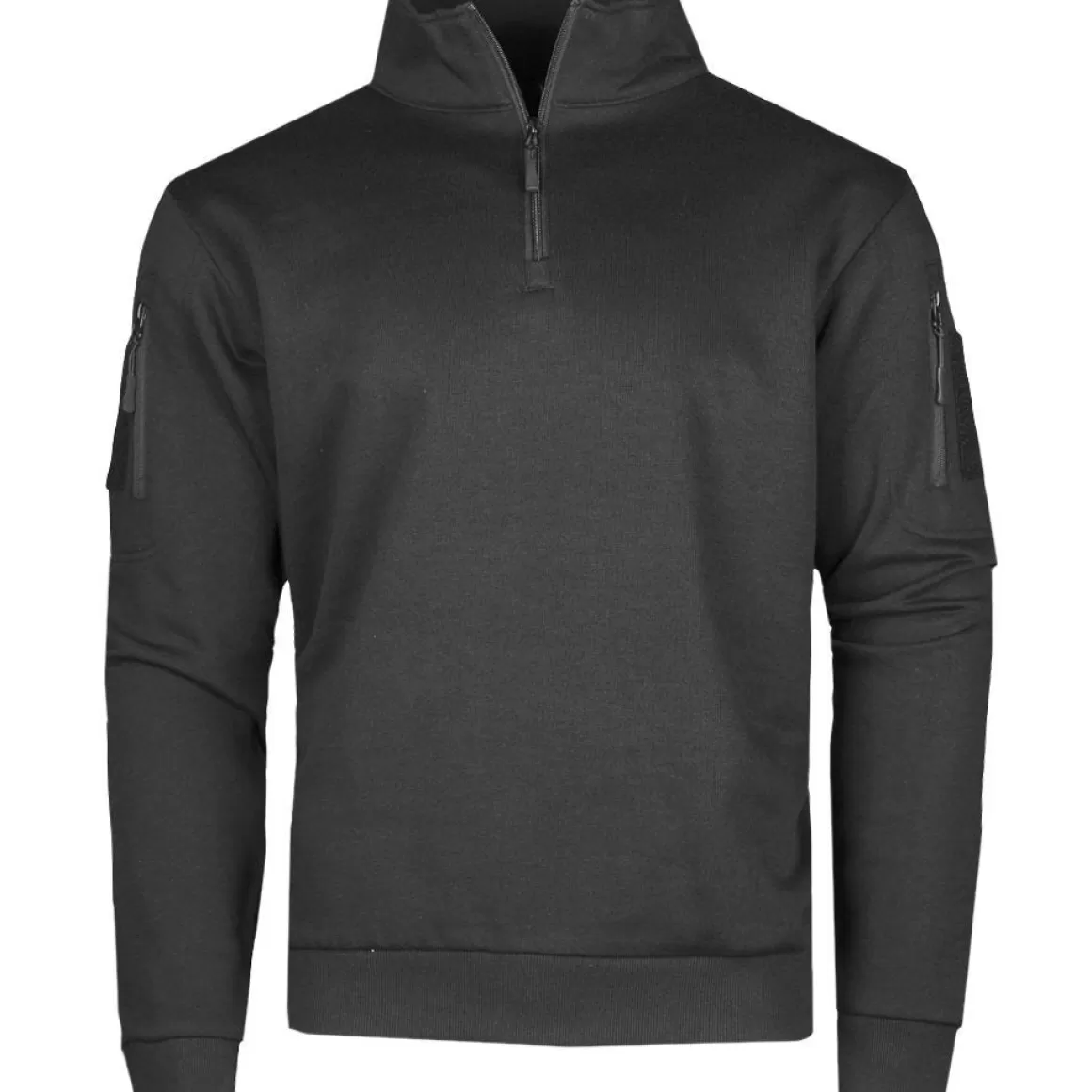 Wisport Sweatshirts>Mil-Tec Tactical Sweatshirt With Zipper Black