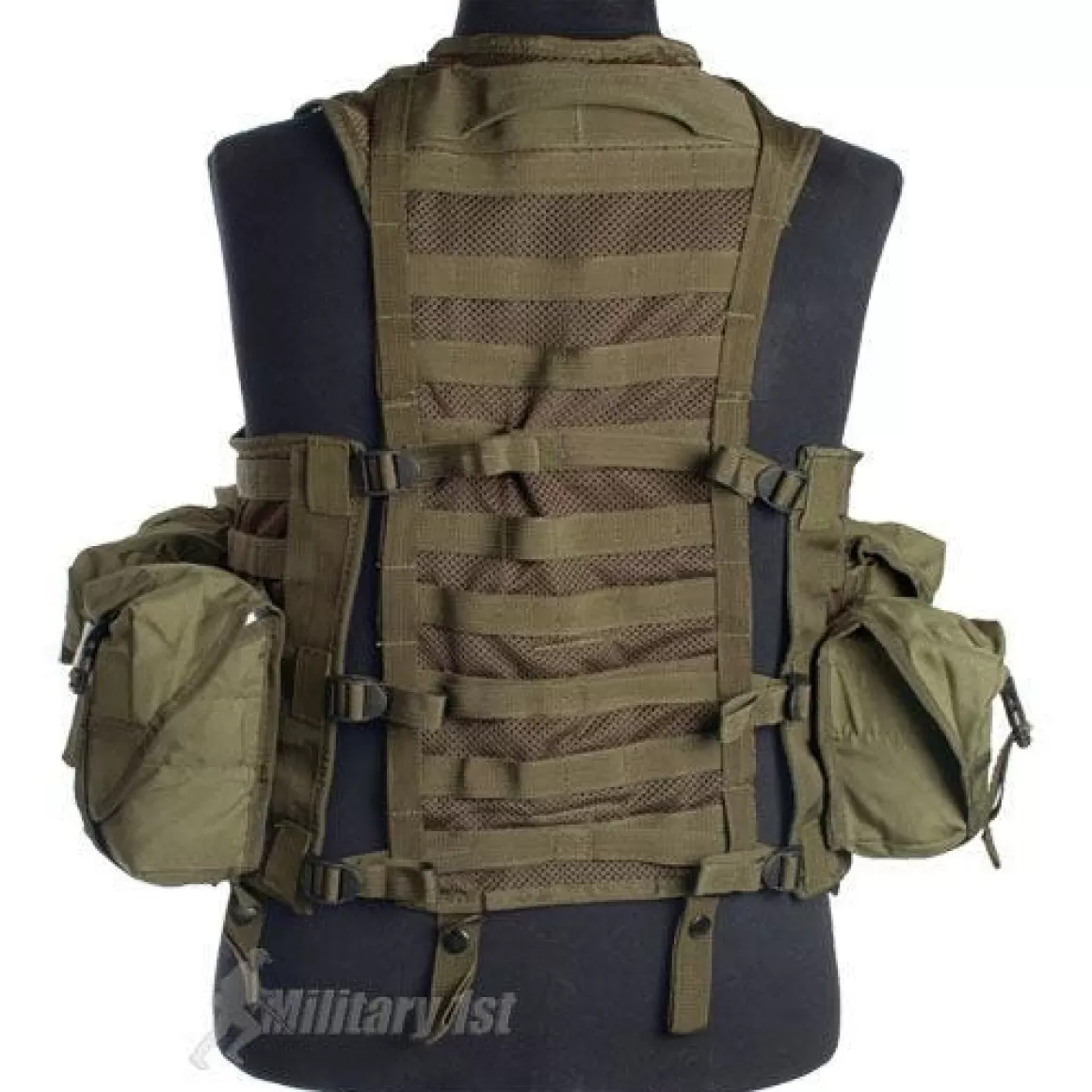 Mil-Tec Vests> Tactical Vest Modular System Olive