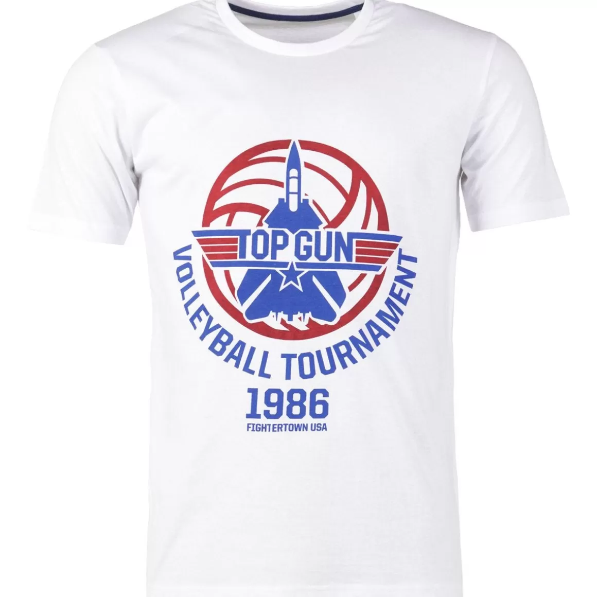 Mil-Tec T-Shirts & Vests> T-Shirt Top Gun White