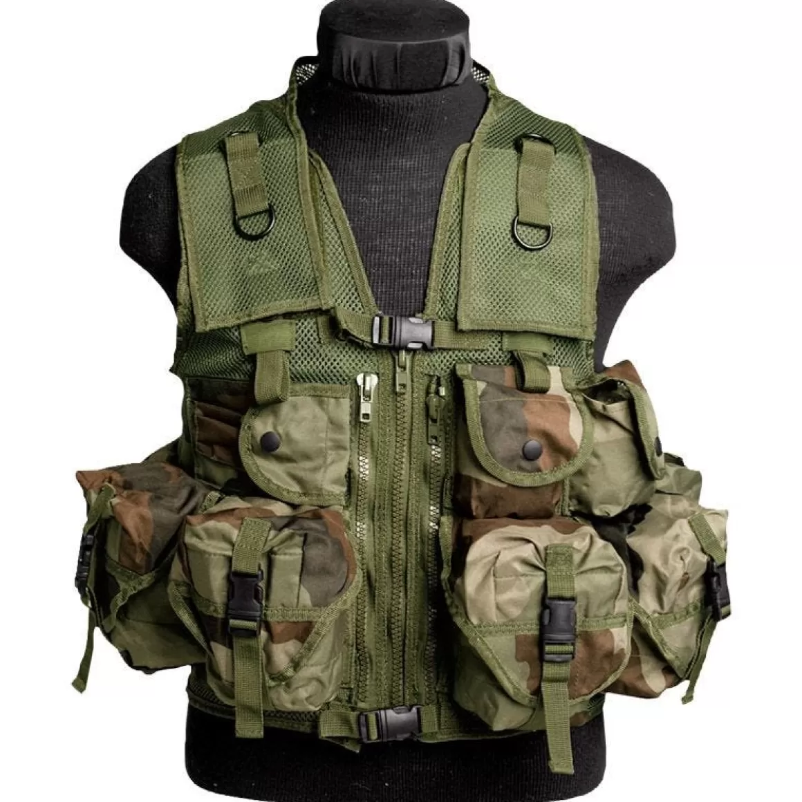 Mil-Tec Vests> Ultimate Assault Vest Cce