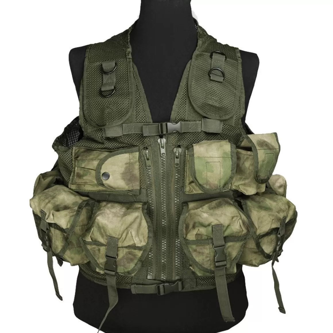 Mil-Tec Vests> Ultimate Assault Vest Mil-Tacs Fg