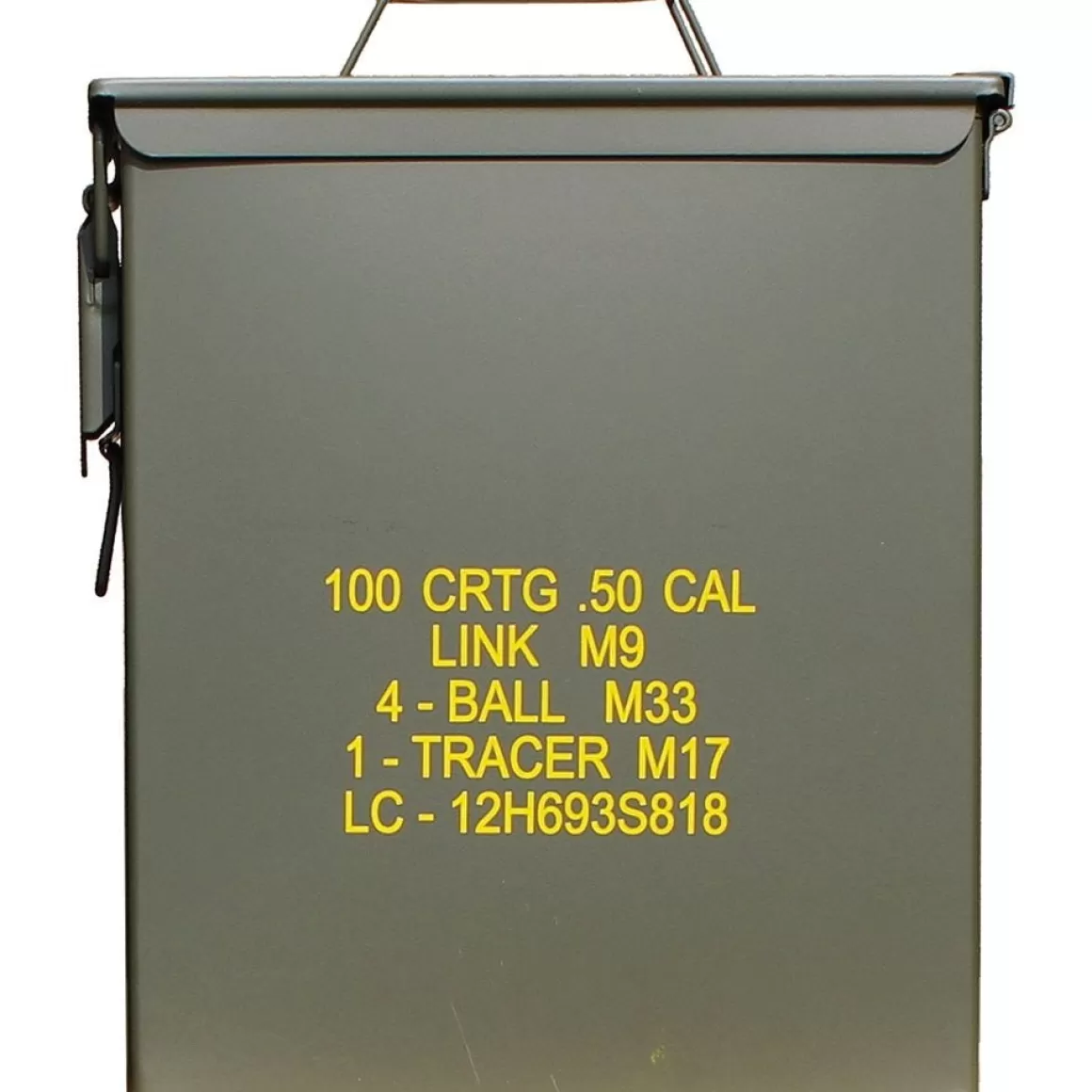 Mil-Tec Tools & Hardware> Us Ammo Box M9 Cal.50 Large Olive