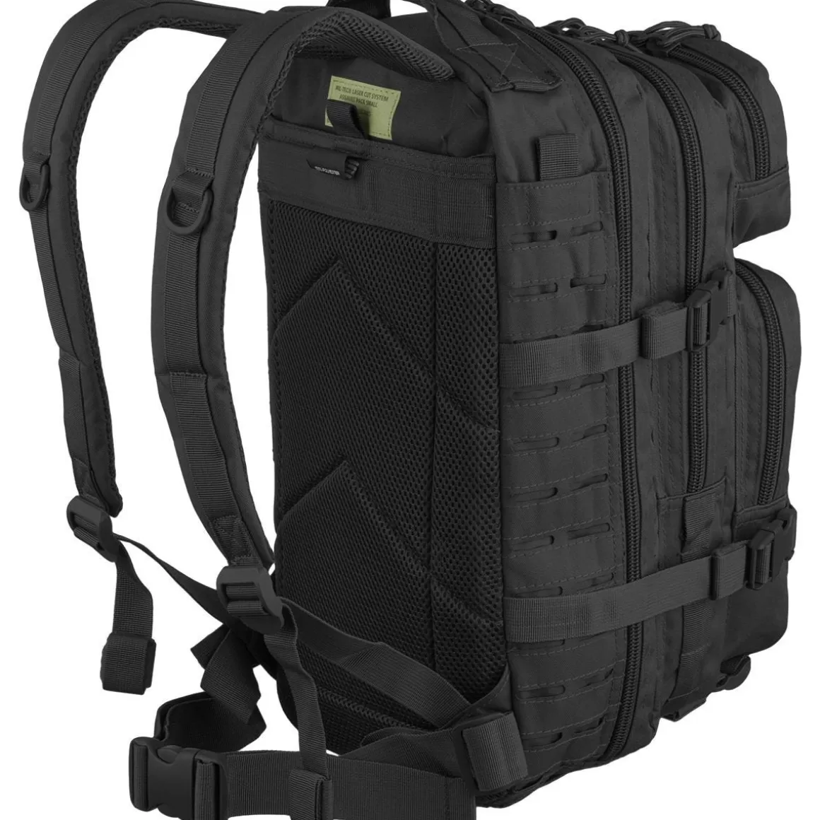 Mil-Tec Backpacks & Rucksacks> Us Assault Pack Small Laser Cut Black