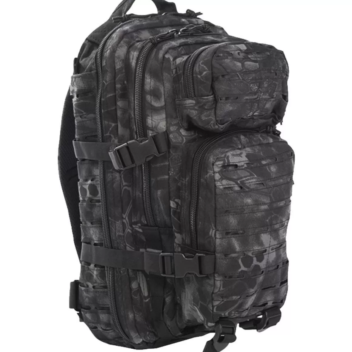 Mil-Tec Backpacks & Rucksacks> Us Assault Pack Small Laser Cut Mandra Night