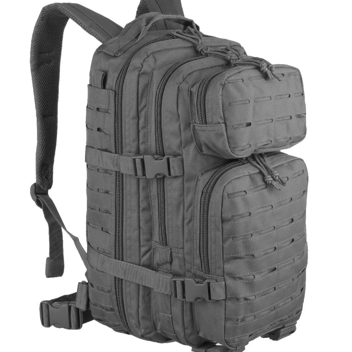 Mil-Tec Backpacks & Rucksacks> Us Assault Pack Small Laser Cut Urban Grey