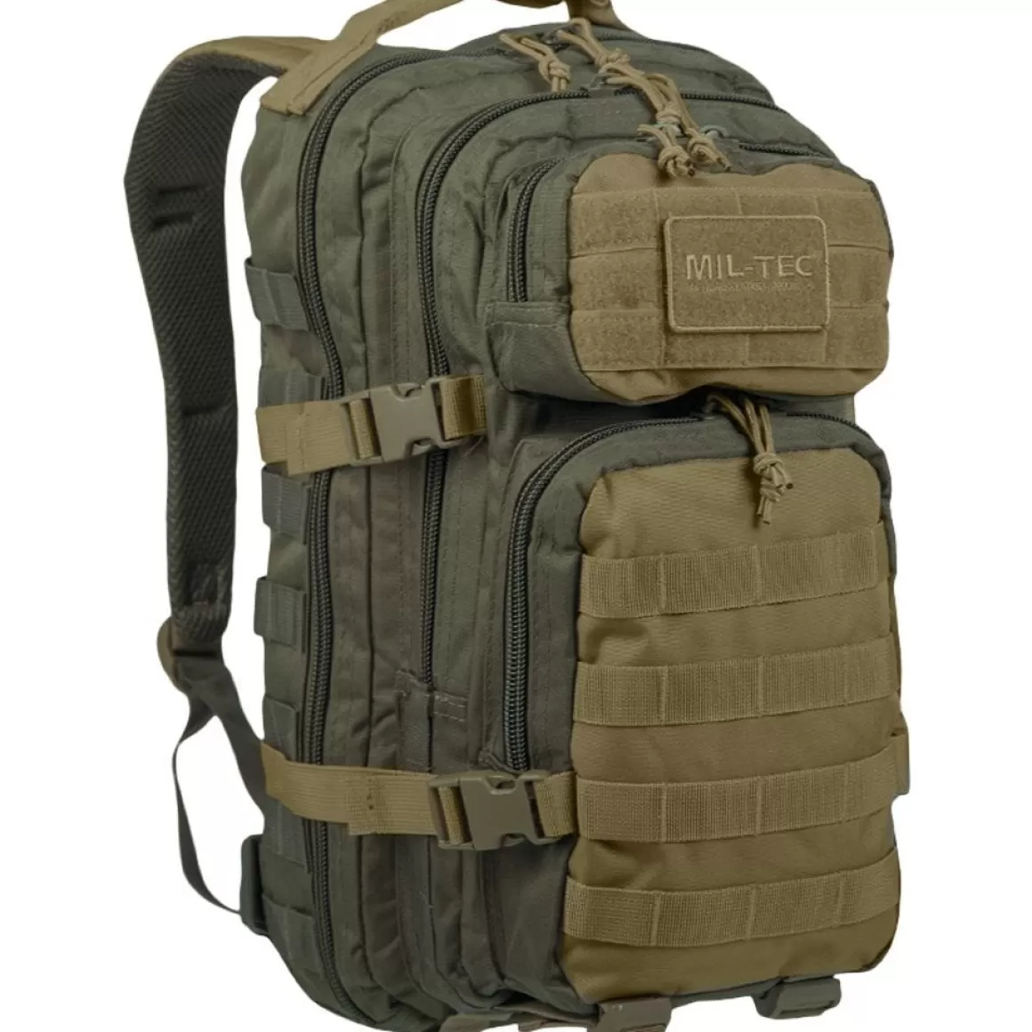 Mil-Tec Backpacks & Rucksacks> Us Assault Pack Small Ranger Green/Coyote