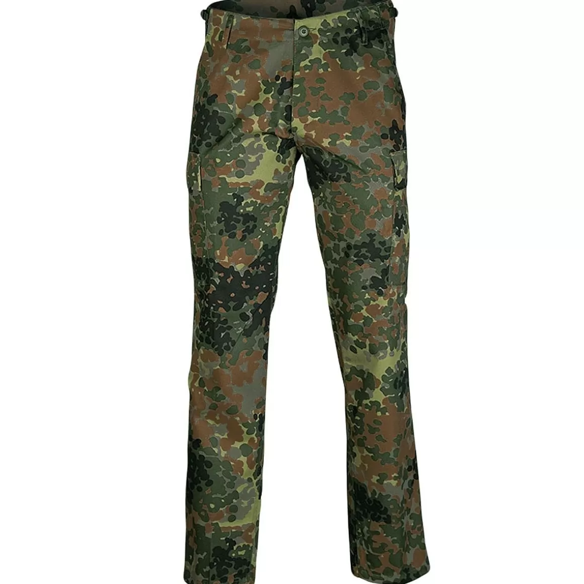 Mil-Tec Trousers> Us Bdu Ranger Trousers Straight Cut Flecktarn