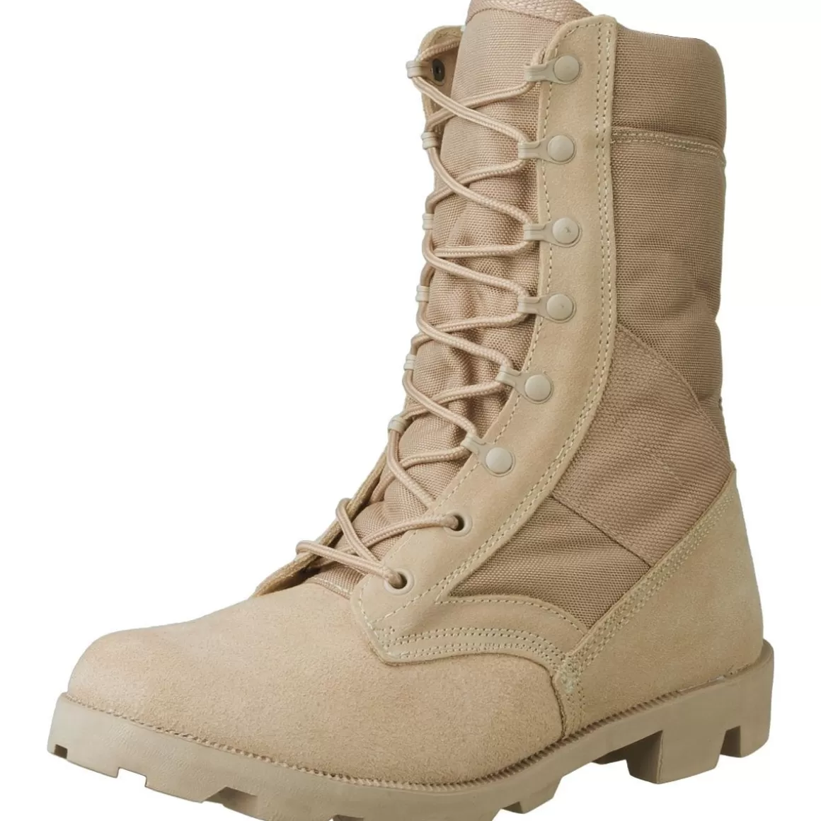 Mil-Tec Boots> Us Speed Lace Combat Boots Desert