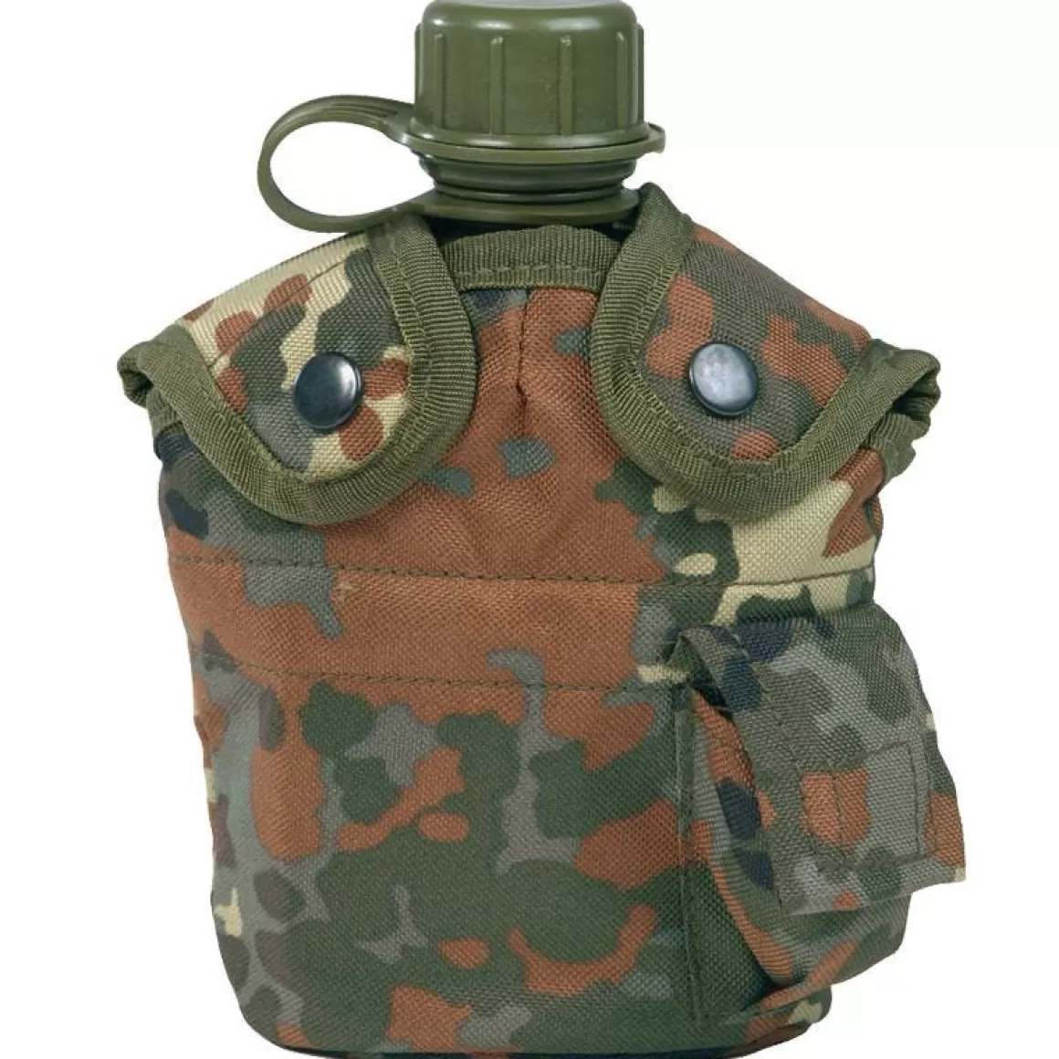 Mil-Tec Water & Hydration> Us Style Canteen And Cup Flecktarn