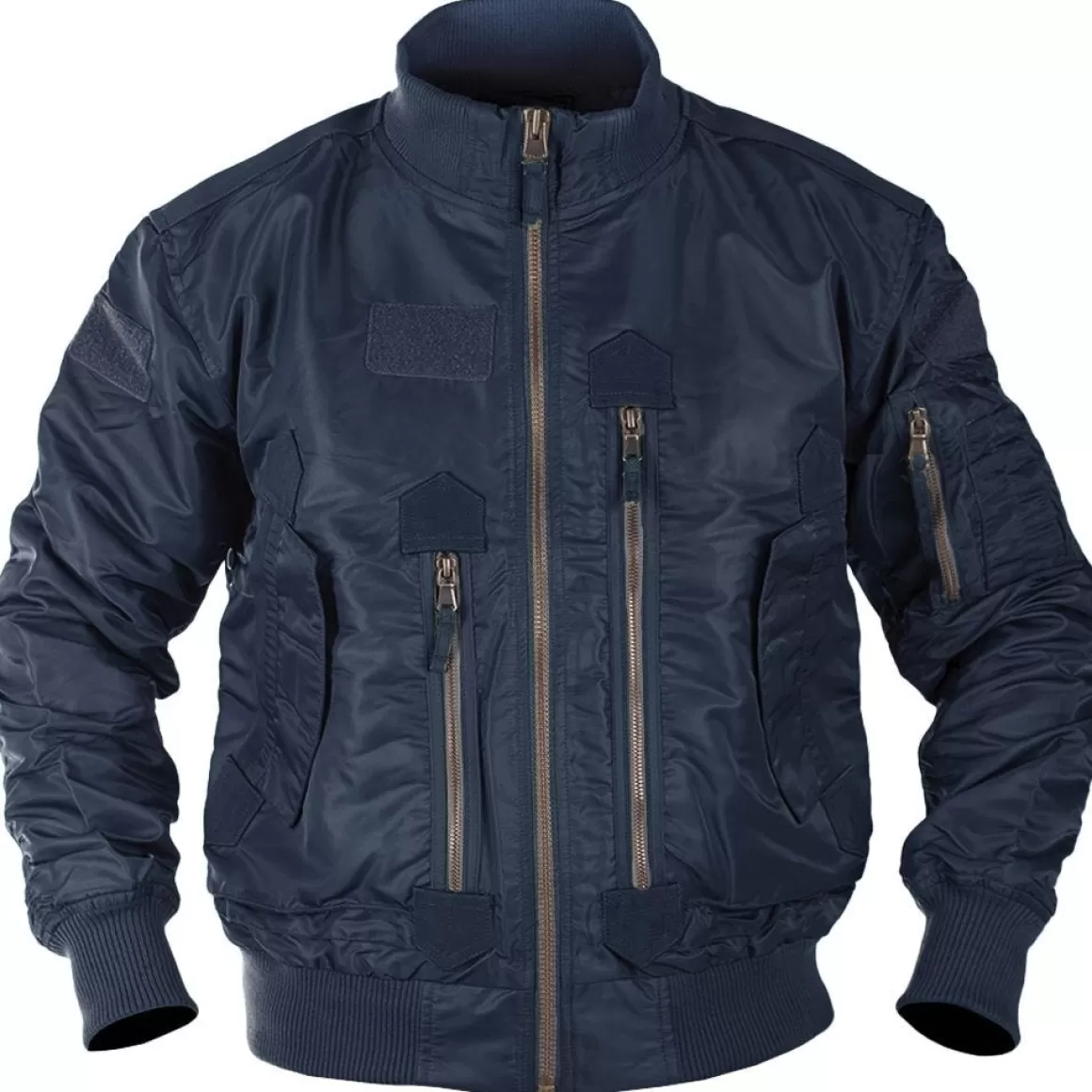 Mil-Tec Jackets & Coats> Us Tactical Flight Jacket Dark Blue