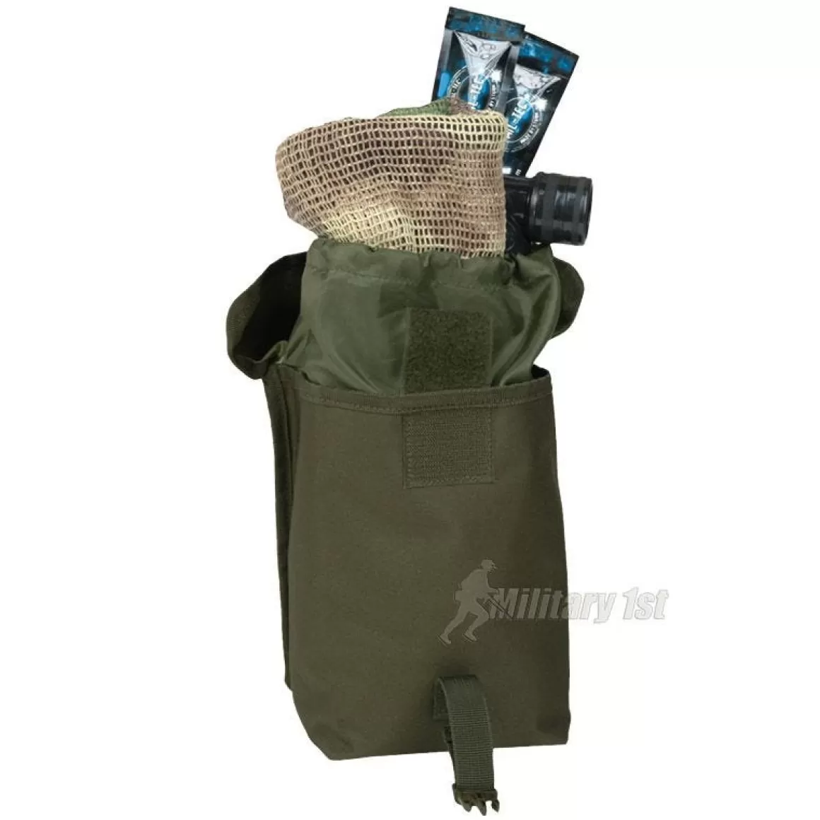 Mil-Tec Utility Pouches> Utility Pouch Large Molle Olive