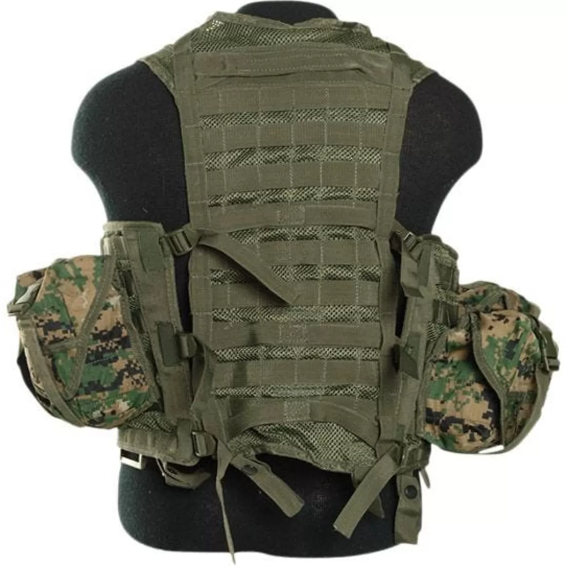 Mil-Tec Vests> Vest Tactical Modular Digital Woodland