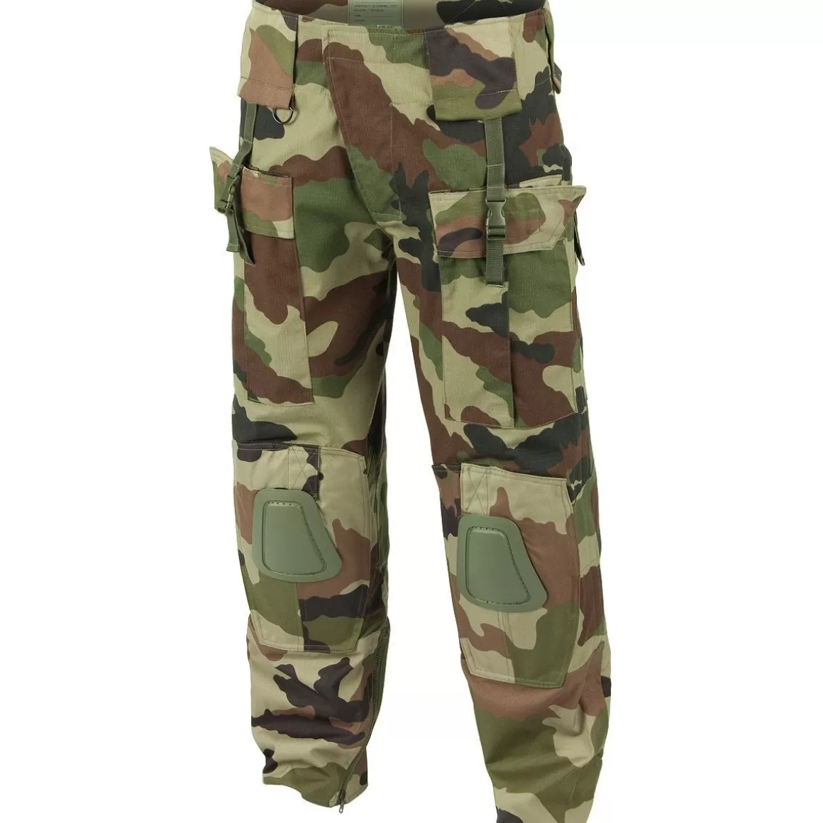 Pentagon Combat Uniforms>Mil-Tec Warrior Trousers With Knee Pads Cce