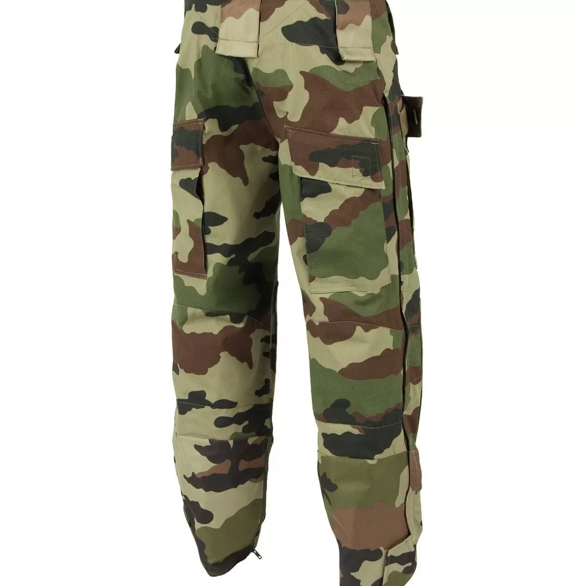 Pentagon Combat Uniforms>Mil-Tec Warrior Trousers With Knee Pads Cce