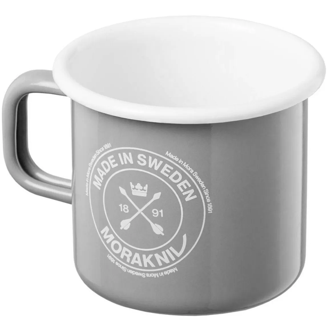 Morakniv Cooking & Eating> Enamel Mug Grey