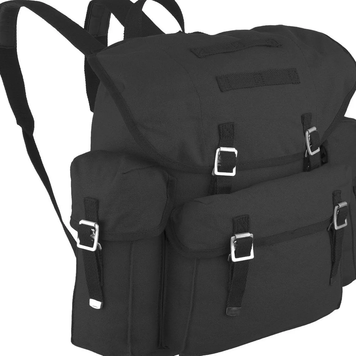 MFH Backpacks & Rucksacks>Old German Army Rucksack Black