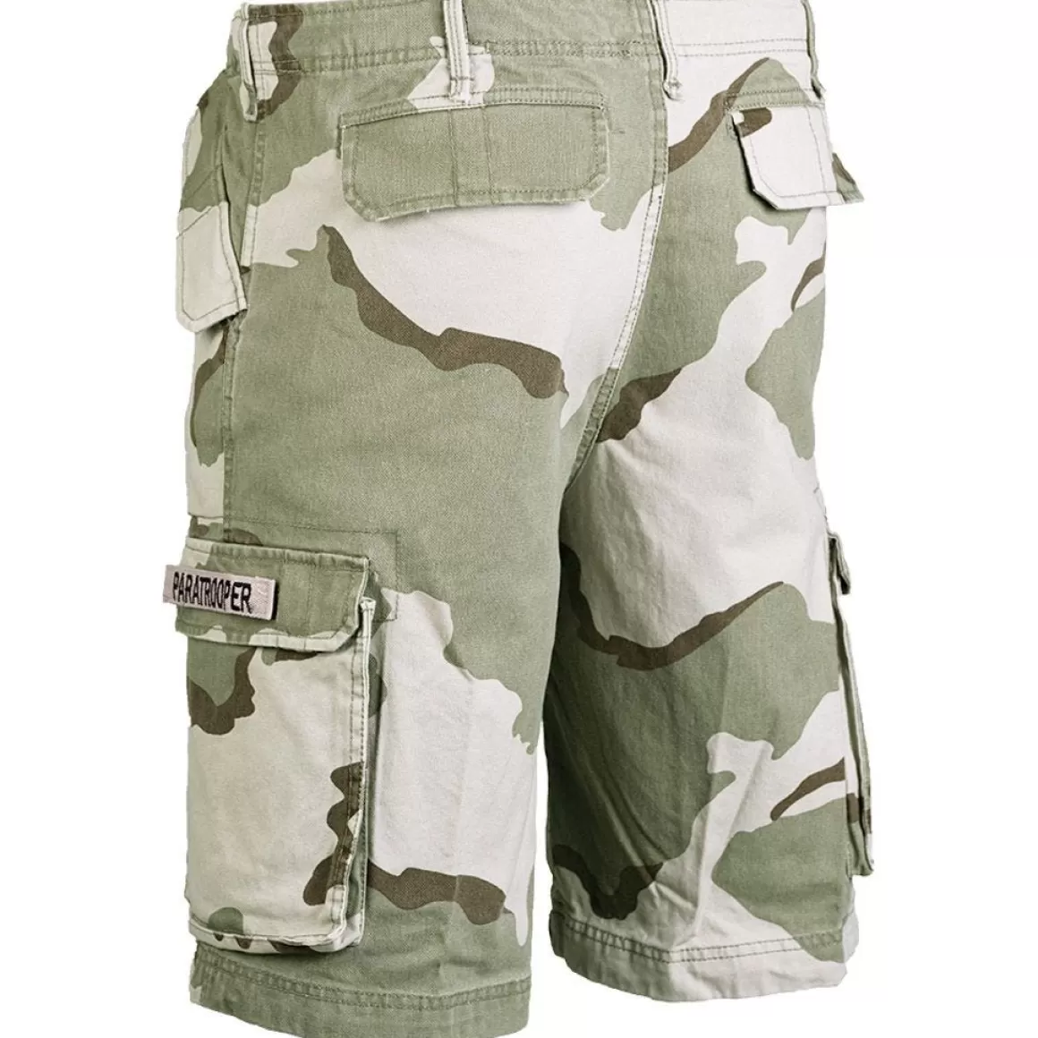 Flyye Industries Shorts>Paratrooper Cargo Shorts Prewashed 3-Colour Desert