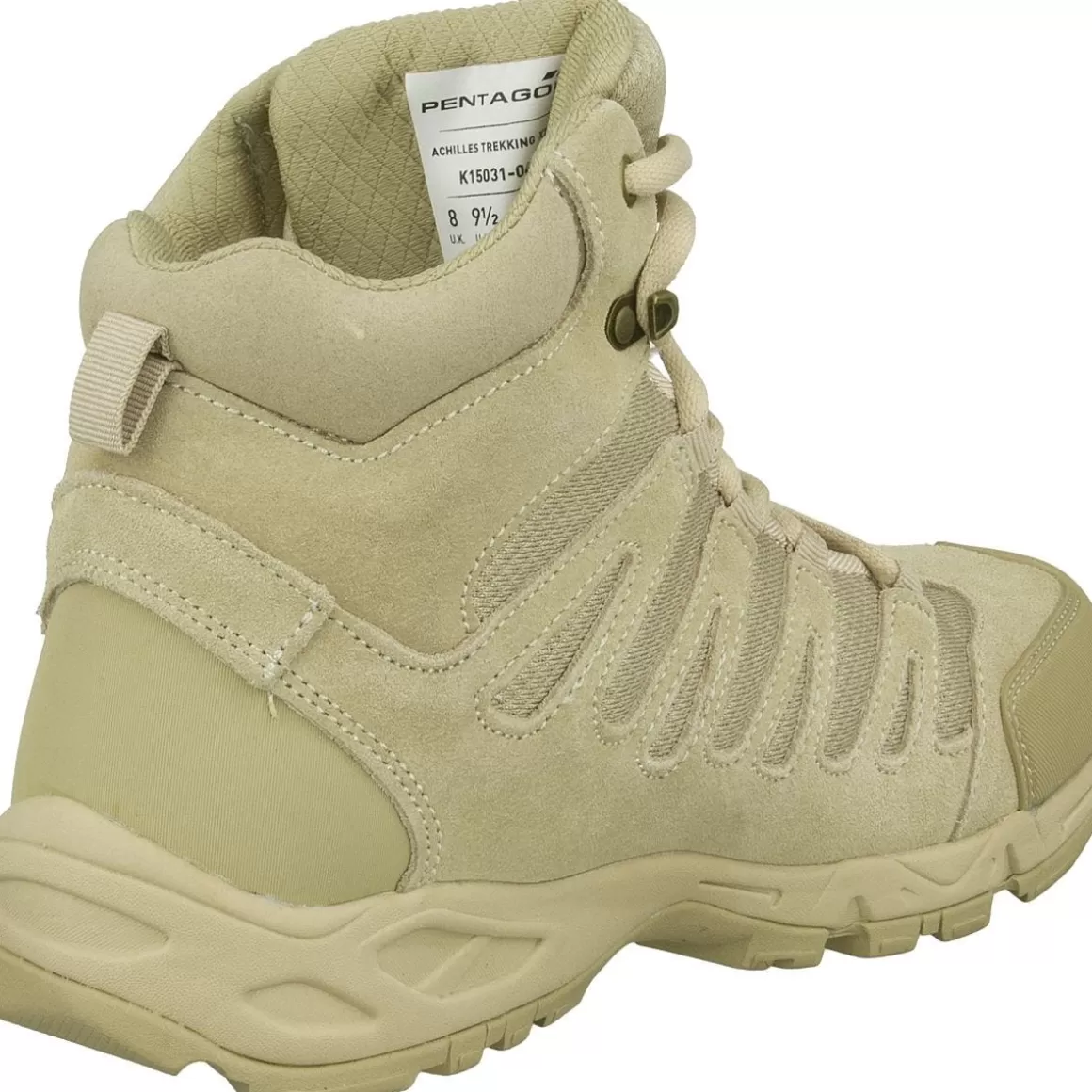 Princeton Tec Boots>Pentagon Achilles 6" Trekking Boots Desert Tan