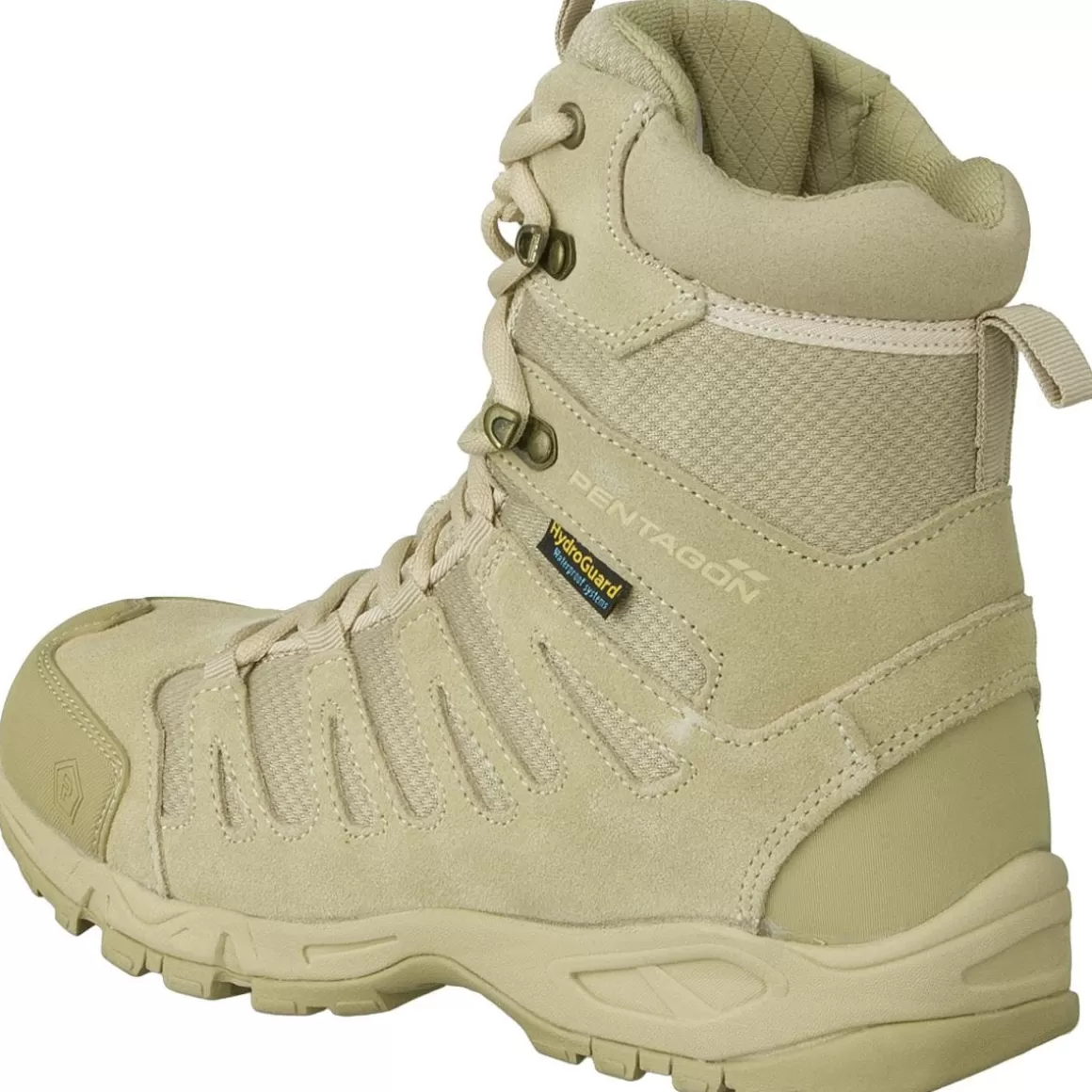 Jack Pyke Boots>Pentagon Achilles 8" Trekking Boots Desert Tan