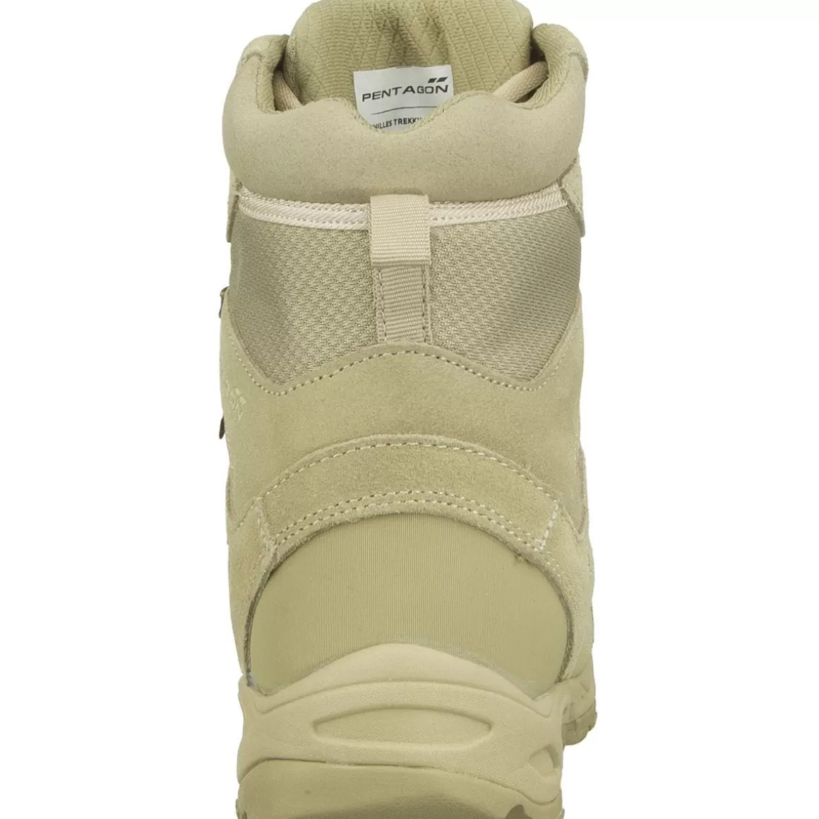 Jack Pyke Boots>Pentagon Achilles 8" Trekking Boots Desert Tan