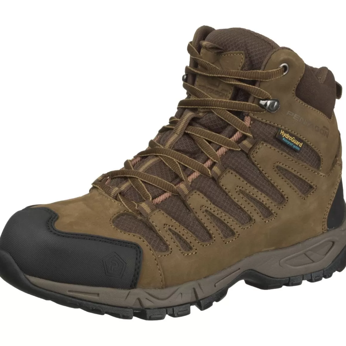 CamoSystems Boots>Pentagon Achilles Xtr 6" Nubuck Boots Terra Brown