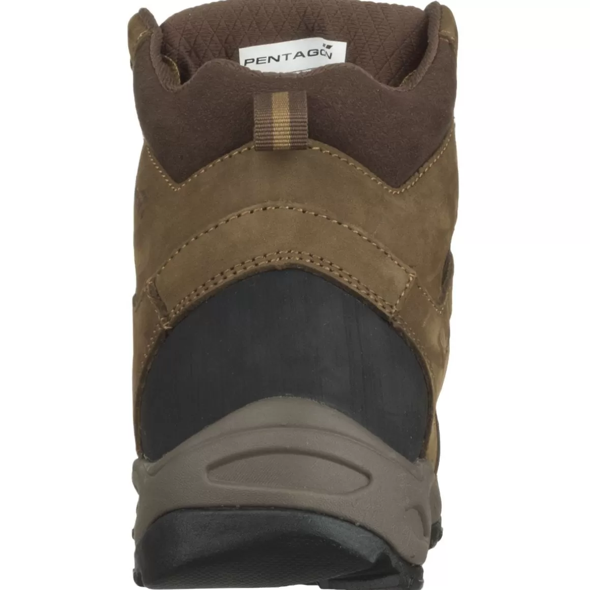 CamoSystems Boots>Pentagon Achilles Xtr 6" Nubuck Boots Terra Brown