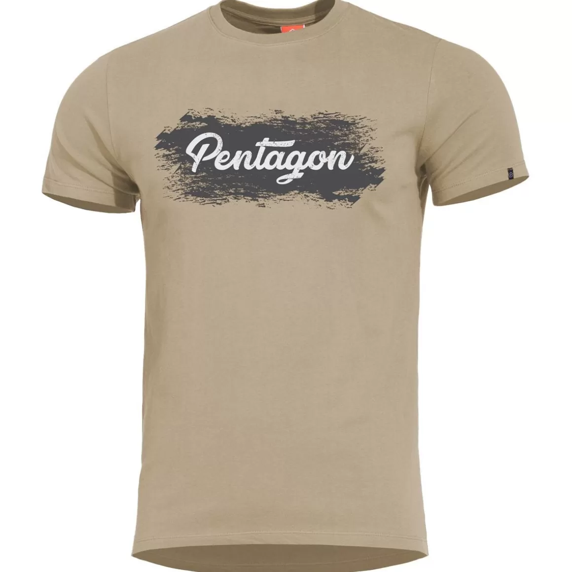 Pentagon T-Shirts & Vests> Ageron Grunge T-Shirt Khaki
